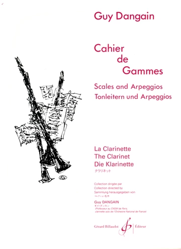 Cahier de gammes Visuel